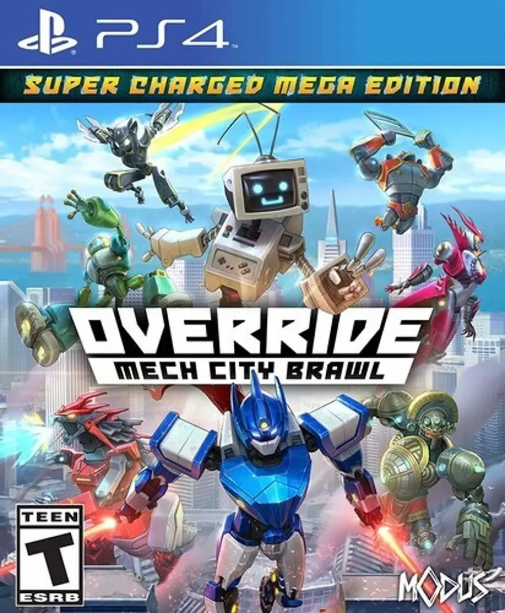 Override: Mech City Brawl - Sony PlayStation 4 Video Game
